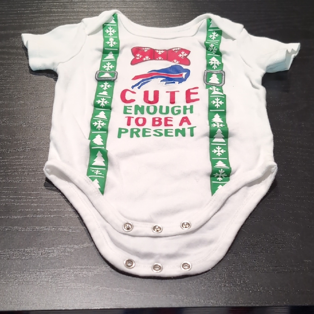 Buffalo Bills Winter Baby Onesie